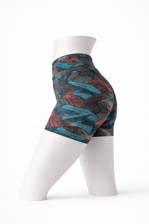 RUPE SHORTS LEGGINS TECNICO A PANTALONCINO DONNA - FANTASIA PEAKWAVE