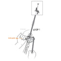 PETZL GRIGRI+ NUOVO MODELLO ASSICURATORE CON BLOCCAGGIO ASSISTITO - DISPONIBILE IN 3 COLORI