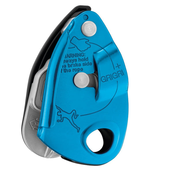 PETZL GRIGRI+ NUOVO MODELLO ASSICURATORE CON BLOCCAGGIO ASSISTITO - DISPONIBILE IN 3 COLORI