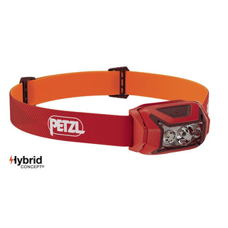 Compra red PETZL NUOVA ACTIK 450 LUMEN LAMPADA FRONTALE POTENTE E RICARICABILE - DISPONIBILE IN 4 COLORI