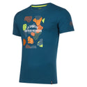 LA SPORTIVA VOLUMES T-SHIRT UOMO IN COTONE IDEALE PER ARRAMPICATA E TEMPO LIBERO - PROMO -30%!