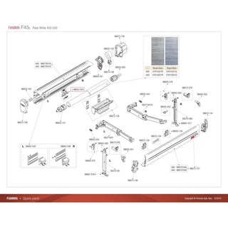 FIAMMA KIT ASSIEME SUPPORTO RAFTER CASSONE - 98655-542