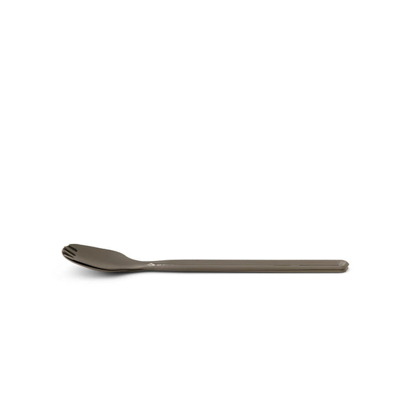 SEATOSUMMIT Frontier Set di posate da 2 pezzi ultraleggere cucchiaio e spork a manico lungo