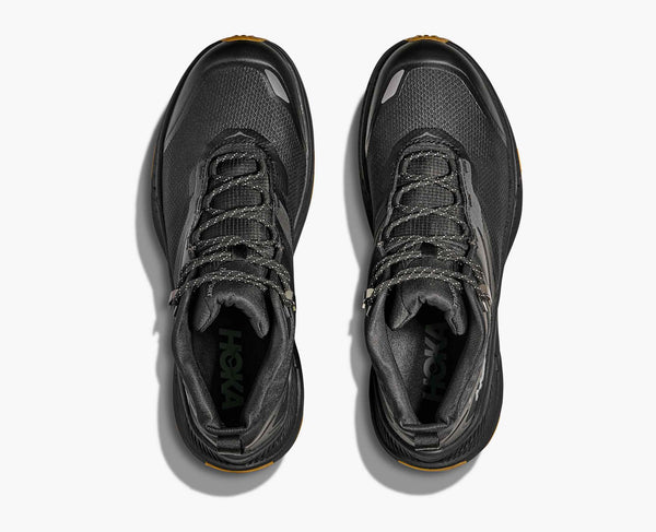 HOKA M TRANSPORT HIKE GORE-TEX SCARPONCINO IMPERMEABILE UOMO IN SUOLA VIBRAM DA LIFESTYLE E TEMPO LIBERO