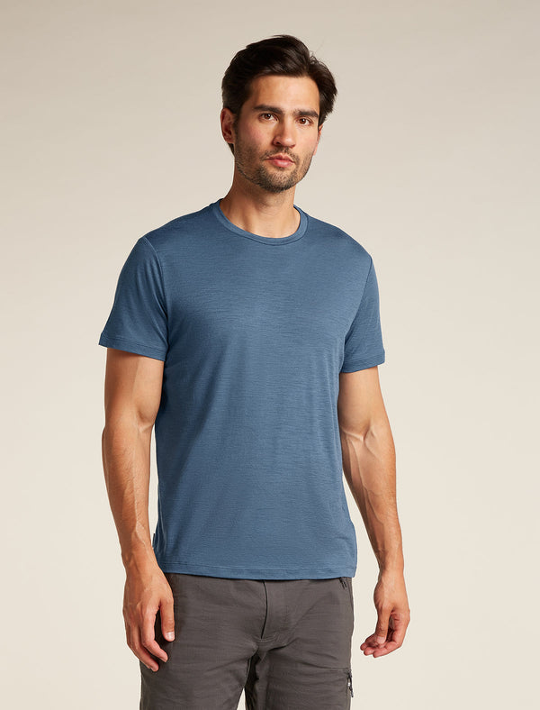 ICEBREAKER 150 TECH LITE SS UOMO T-SHIRT LEGGERA 100% LANA MERINO - DISPONIBILE IN 2 COLORI