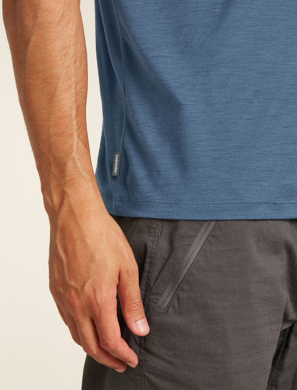 ICEBREAKER 150 TECH LITE SS UOMO T-SHIRT LEGGERA 100% LANA MERINO - DISPONIBILE IN 2 COLORI