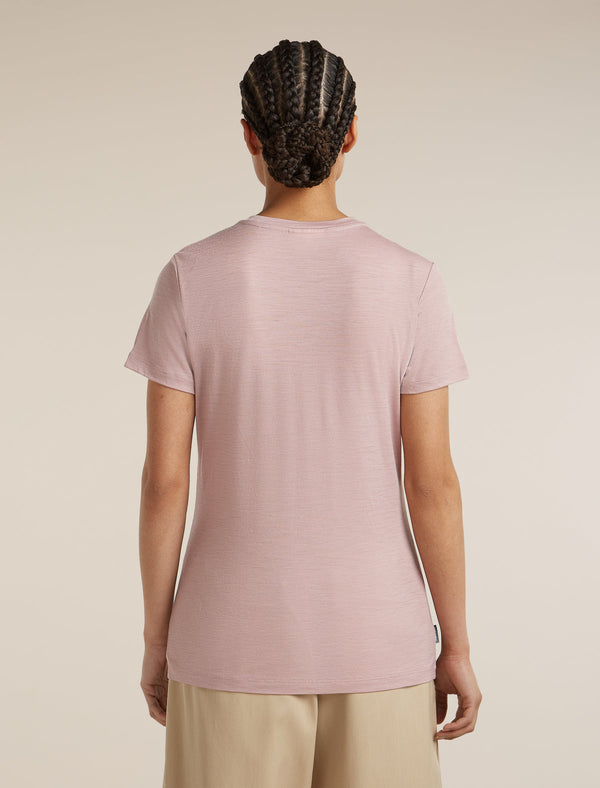 ICEBREAKER 150 TECH LITE SUNRISE SUMMIT DONNA T-SHIRT TECNICA 100% LANA MERINO