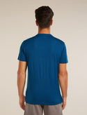 ICEBREAKER 150 TECH LITE TRANSPORTAGE UOMO T-SHIRT LEGGERA 100% LANA MERINO