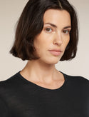 ICEBREAKER EVERYDAY LS CREWE DONNA MAGLIA INTIMA TERMICA IN 100% LANA MERINO