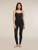 ICEBREAKER EVERYDAY LEGGINS DONNA PANTALONE INTIMO IN 100% LANA MERINO
