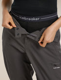 ICEBREAKER EVERYDAY LEGGINS DONNA PANTALONE INTIMO IN 100% LANA MERINO