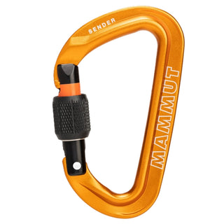 MAMMUT SENDER SCREWGATE CARABINER MOSCHETTONE A GHIERA FORMA 