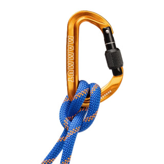 MAMMUT SENDER SCREWGATE CARABINER MOSCHETTONE A GHIERA FORMA 