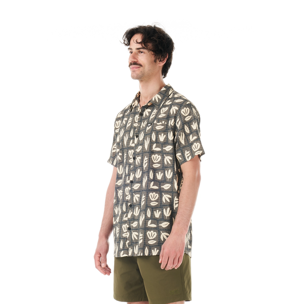 PICTURE KLIVOX PRINTED SHIRTS CAMICIA TECNICA E TRASPIRANTE A MANICHE CORTE