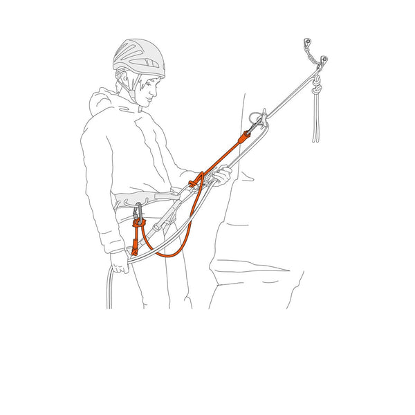 PETZL NUOVO DUAL CONNECT ADJUST Cordino doppio regolabile per l’arrampicata su vie lunghe