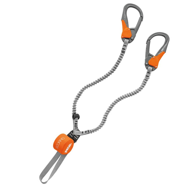 PETZL NUOVO SCORPIO EASHOOK Cordino da via ferrata con moschettoni EASHOOK