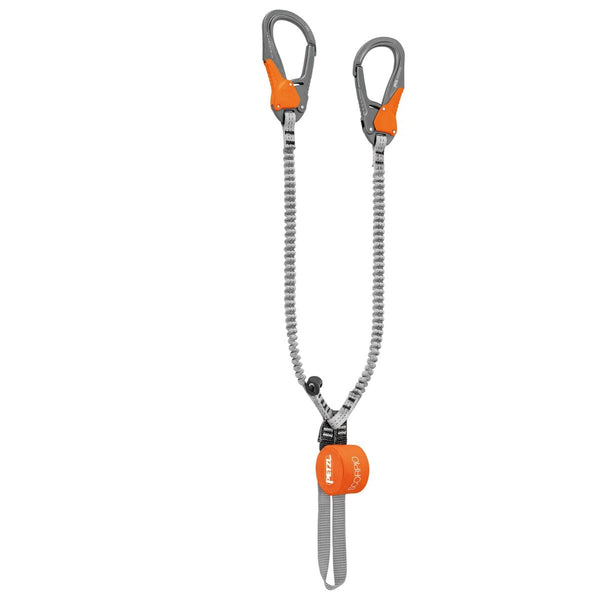 PETZL NUOVO SCORPIO EASHOOK Cordino da via ferrata con moschettoni EASHOOK