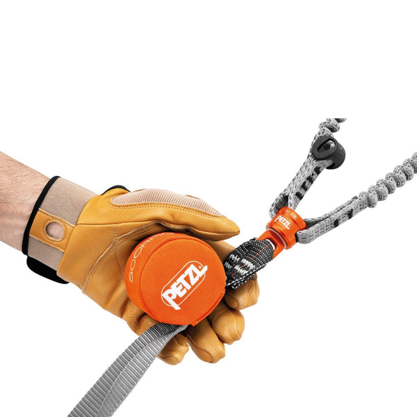 PETZL NUOVO SCORPIO EASHOOK SW Cordino da via ferrata con moschettoni EASHOOK e girello