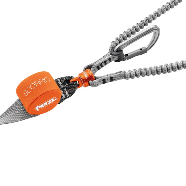 PETZL NUOVO SCORPIO EASHOOK SW Cordino da via ferrata con moschettoni EASHOOK e girello
