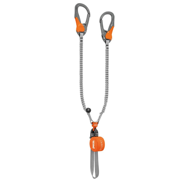 PETZL NUOVO SCORPIO EASHOOK SW Cordino da via ferrata con moschettoni EASHOOK e girello