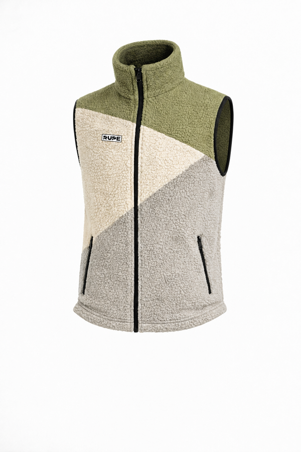RUPE SPEED GILET IN PILE UNISEX
