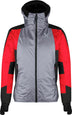 MID GREY/POWER RED