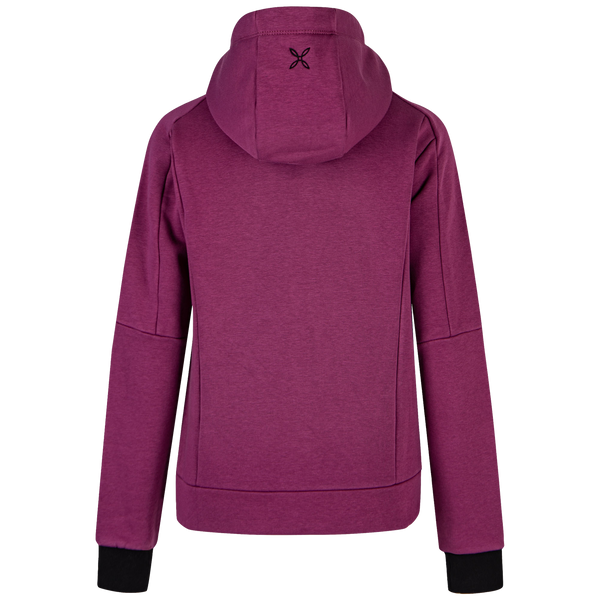 MONTURA LOGO COTTON HOODED DONNA FELPA CASUAL IN CALDO COTONE NUOVI Free Time Store