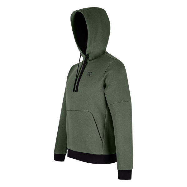 MONTURA LOGO COTTON HOODED SWEATER FELPA UOMO CASUAL IN CALDO COTONE DISPONIBILE IN DUE COLORAZIONI - NUOVI ARRIVI WINTER 24/25