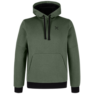 MONTURA LOGO COTTON HOODED SWEATER FELPA UOMO CASUAL IN CALDO COTONE DISPONIBILE IN DUE COLORAZIONI - NUOVI ARRIVI WINTER 24/25