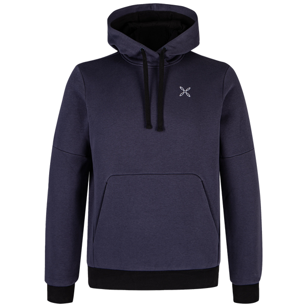 MONTURA LOGO COTTON HOODED SWEATER FELPA UOMO CASUAL IN CALDO COTONE DISPONIBILE IN DUE COLORAZIONI - NUOVI ARRIVI WINTER 24/25