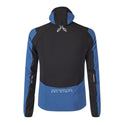 MONTURA SKI STYLE HOODY JACKET GIACCA ANTIVENTO SOFTSHELL - DEEP BLUE/MANDARINO