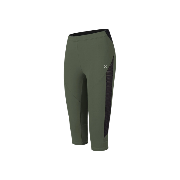 MONTURA WONDER 3/4 PANTS Leggins Donna - Verde Salvia