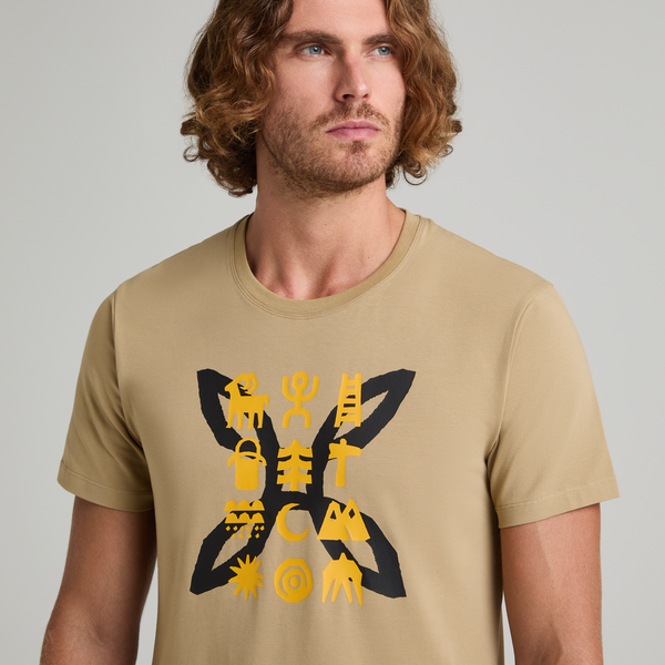 MONTURA ROCK PAINTING T-SHIRT UOMO IN COTONE BIOLOGICO - DISPONIBILE IN 2 COLORI