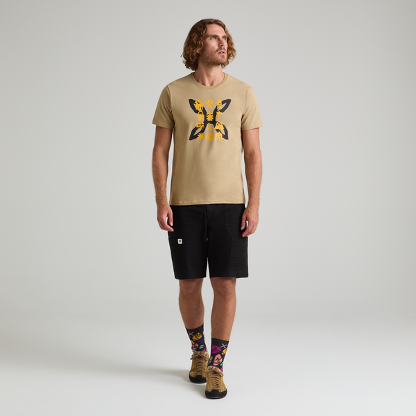MONTURA ROCK PAINTING T-SHIRT UOMO IN COTONE BIOLOGICO - DISPONIBILE IN 2 COLORI