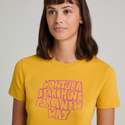 MONTURA KNOTS T-SHIRT DONNA IN COTONE