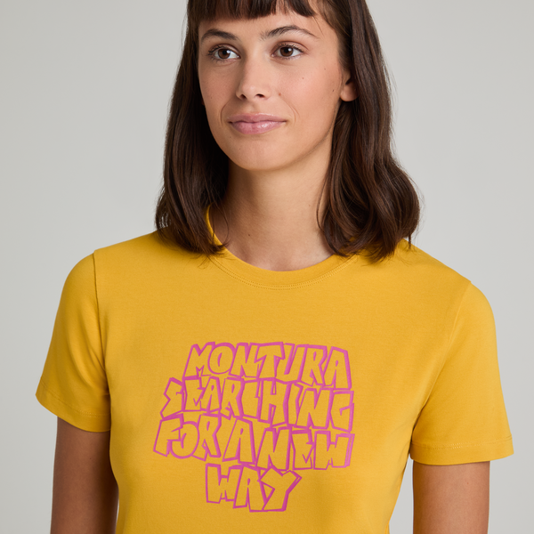 MONTURA KNOTS T-SHIRT DONNA IN COTONE