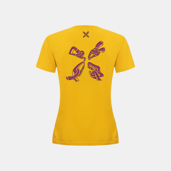 MONTURA KNOTS T-SHIRT DONNA IN COTONE