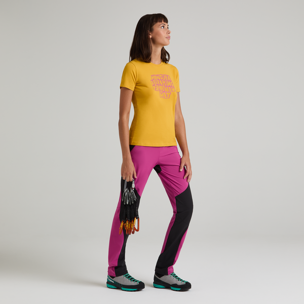 MONTURA KNOTS T-SHIRT DONNA IN COTONE
