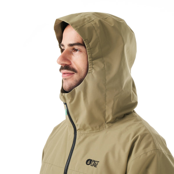 PICTURE STALL JACKET UOMO GUSCIO 2 STRATI IMPERMEABILE ANTIVENTO