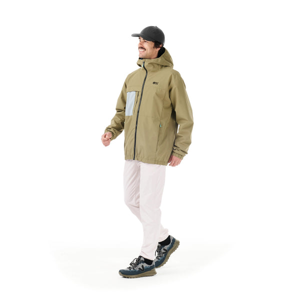PICTURE STALL JACKET UOMO GUSCIO 2 STRATI IMPERMEABILE ANTIVENTO