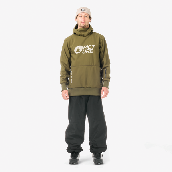 PICTURE PARKER JACKET UOMO SOFTSHELL CON CAPPUCCIO