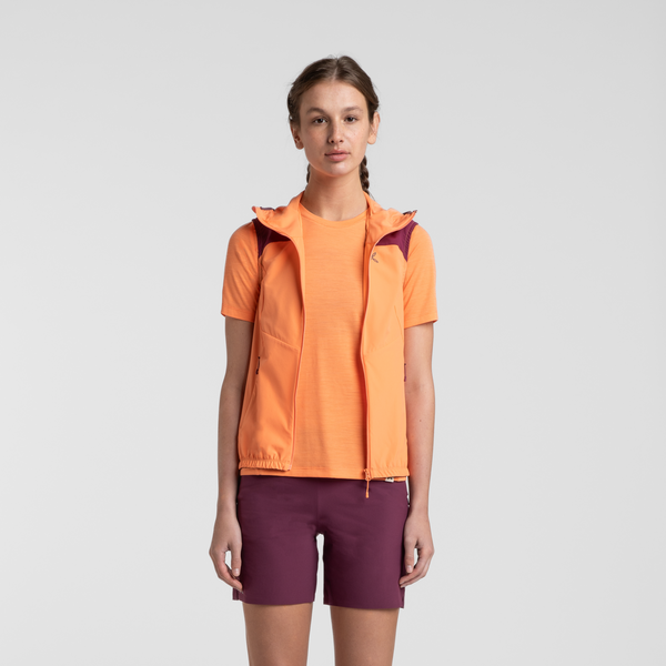 MONTURA RISE HOODED VEST WOMAN REGULAR FIT - NUOVI ARRIVI SS25 - DISPONIBILE IN 2 COLORI