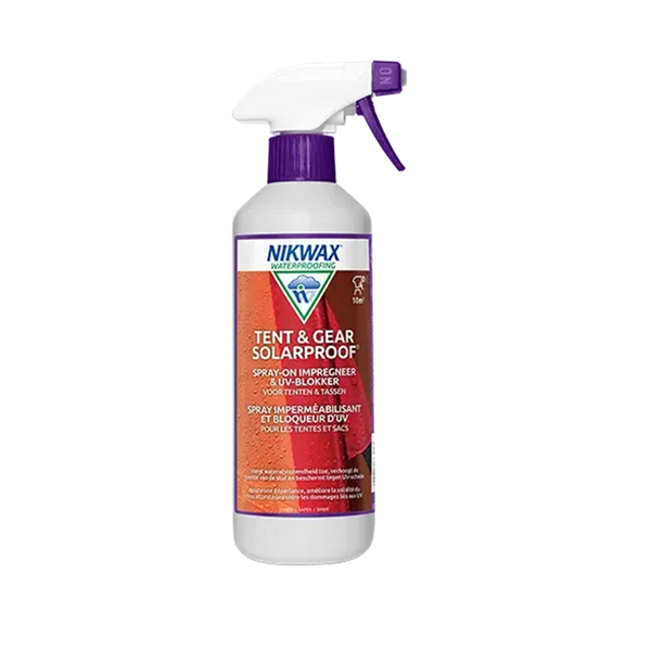 NIKWAX TENT & GEAR SOLARPROOF 500ml IMPERMEABILIZZANTE E PROTETTIVO UV SPRAY PER TENDE E BORSE