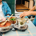 NOMADIQ PORTABLE DUAL-BURNER GAS STOVE FORNELLO A GAS PORTATILE A 2 FUOCHI