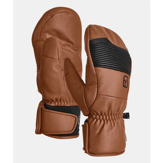 Compra bristle-brown ORTOVOX FULL LEATHER MITTEN - Guanto moffola DISPONIBILE IN 2 COLORI