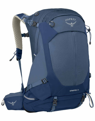 OSPREY STRATOS 34 ZAINO TREKKING 34 LITRI CON SCHIENALE STACCATO REGOLABILE - DISPONIBILE IN 2 COLORI