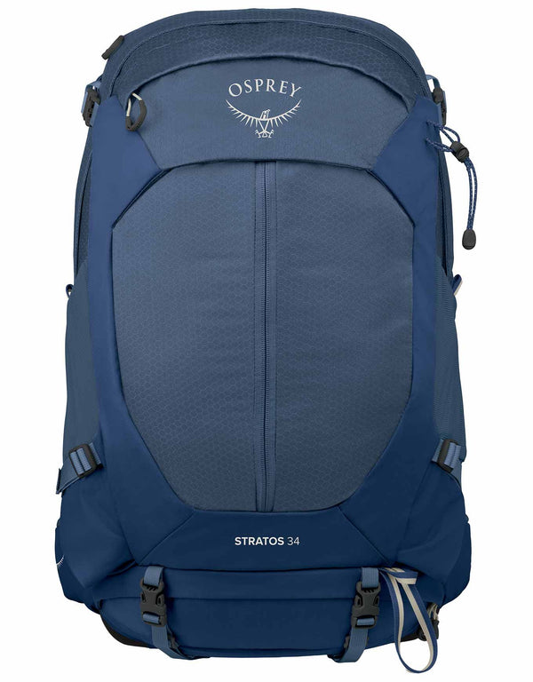OSPREY STRATOS 34 ZAINO TREKKING 34 LITRI CON SCHIENALE STACCATO REGOLABILE - DISPONIBILE IN 2 COLORI