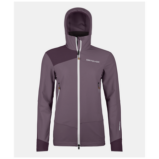 ORTOVOX PALA HOODED JACKET DONNA GIACCA SOFTSHELL CON CAPPUCCIO Colore Wild Berry
