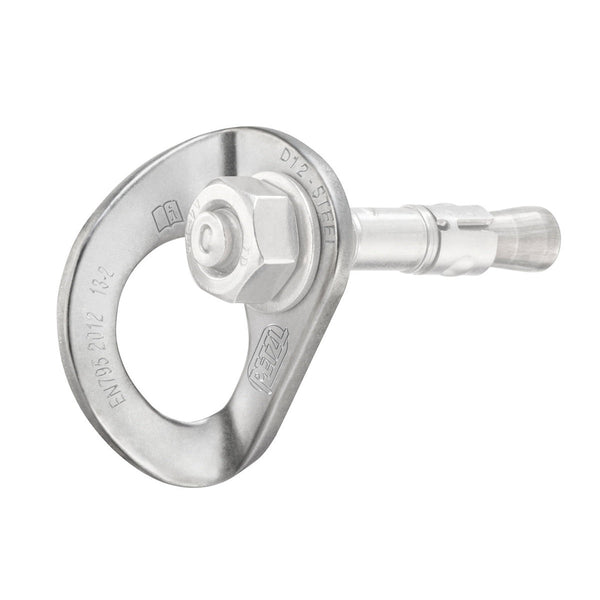 PETZL COEUR STEEL Placchetta in acciaio standard per usi interni o specifici cantieri (confezione da 20) - Disponibile in 2 misure