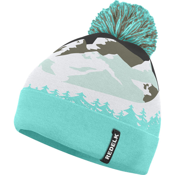 REDELK PERICHE BERRETTO IN MISTO LANA MERINO CON PON PON - DISPONIBILE IN 2 COLORI